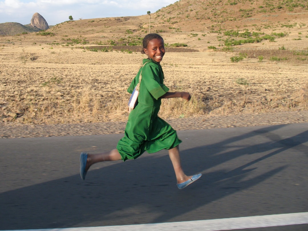 Begleiterin in Äthiopien