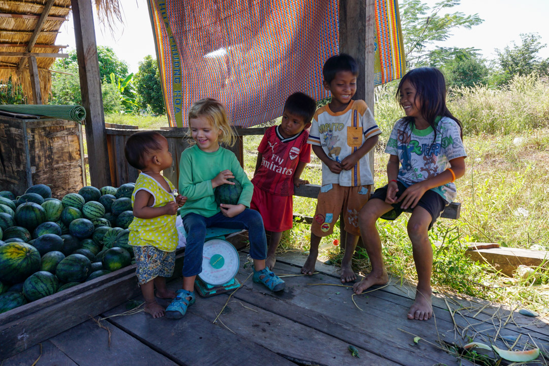 Melonenpause - Kambodscha